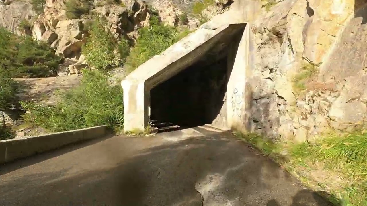The D211A a French Balcony road by motorcycle