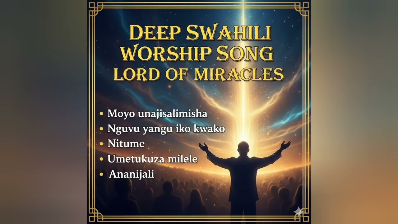 Deep swahili worship songs,lord of miracles 