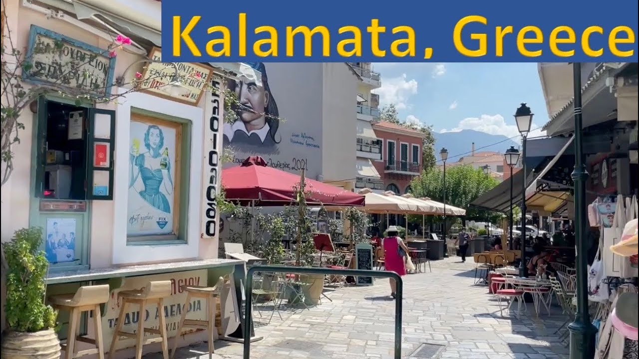🇬🇷 Каламата, город, пляж и оливки