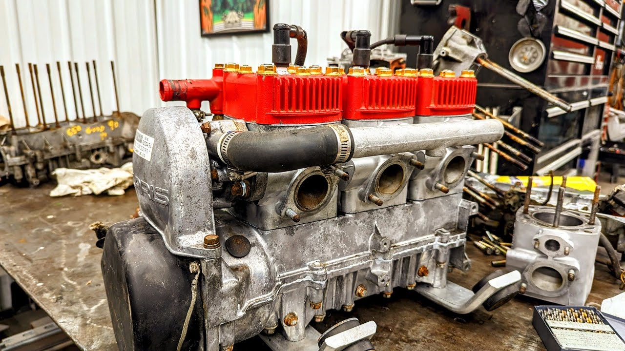 POLARIS INDY 650 TRIPLE ENGINE BUILD #1  oiling mods