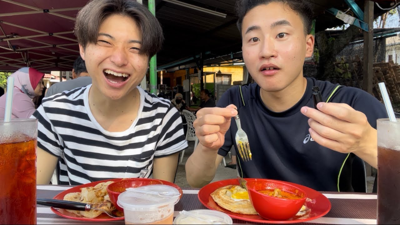Our first time ”Roti canai” gave us a great morning!