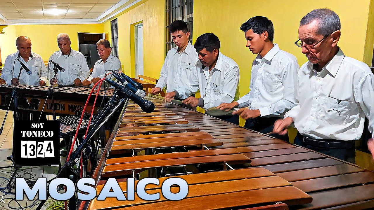 Mosaico Ranchero con Marimba Union Maya