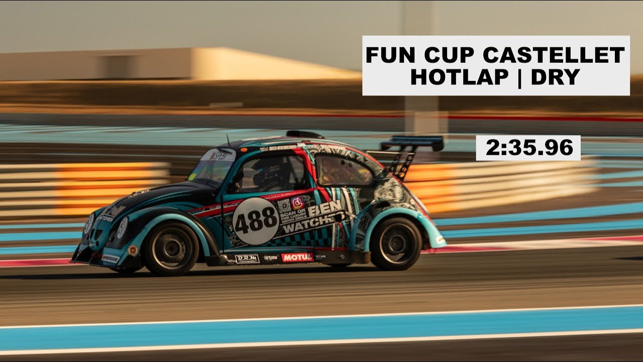 Fun Cup Castellet | Paul Ricard | Hotlap 2:35.96 | Ben Watches 488 Milo