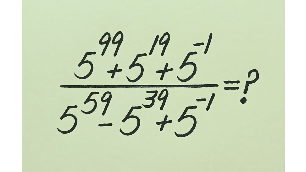 Brazil | Can you simplify? | Olympiad Math Simplification Question 