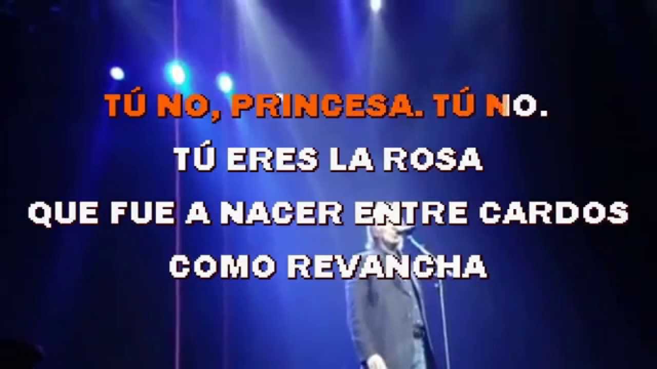 JOAN MANUEL SERRAT - PRINCESA (KARAOKE)