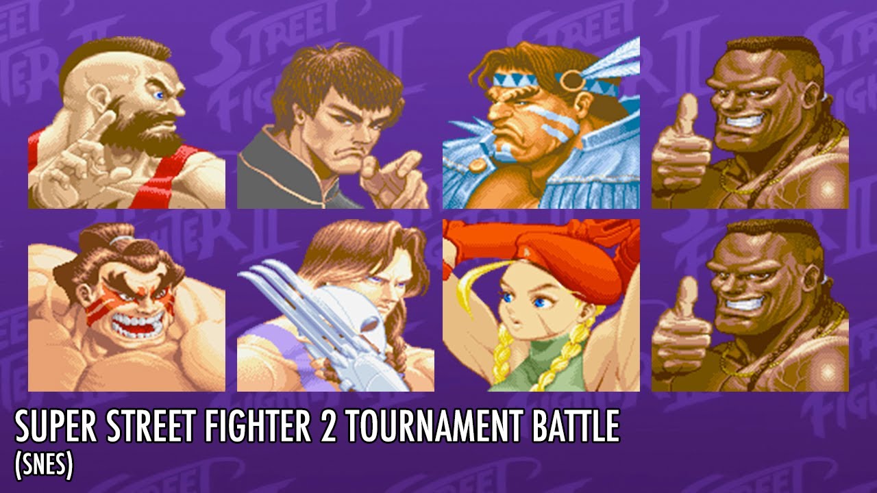 SUPER STREET FIGHTER 2 THE NEW CHALLENGERS TOURNAMENT BATTLE: #61 (IOS/SNES EMULATOR)