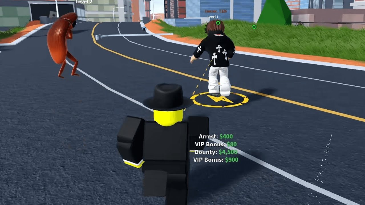 Chasing Criminals And Collecting Bounties | Roblox Jailbreak