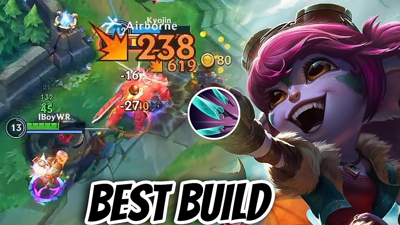 WILD RIFT ADC // THIS TRISTANA GOD MASSIVE BUFF WITH THIS BUILD IN PATCH 5.1C GAMEPLAY!