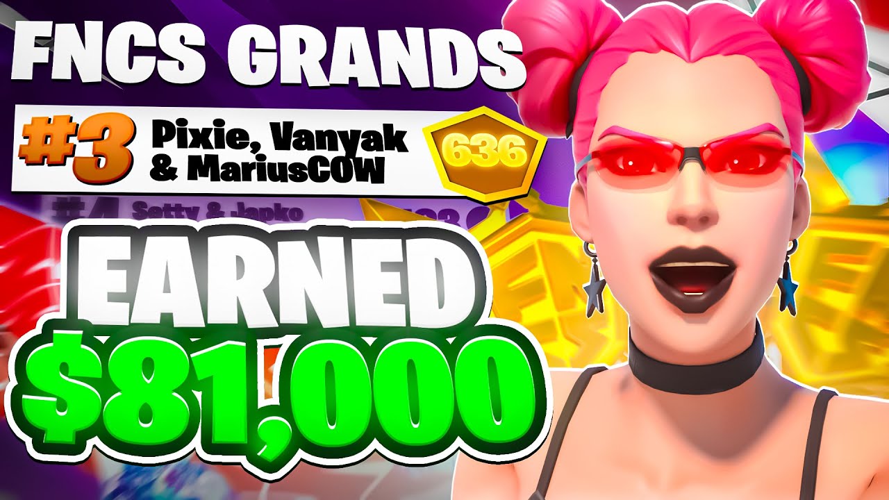 3-Е МЕСТО, ГРАНД-ФИНАЛ FNCS 🏆 ($81 000) | при участии Vanyak и MariusCOW