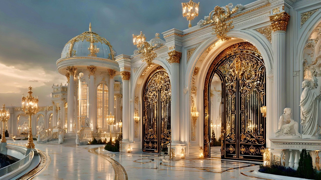 Step Inside the Palace of Your Wildest Dreams: A Symphony of Luxury, Gold & Marble