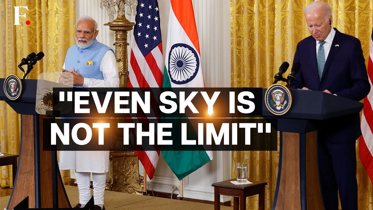 Prime Minister Narendra Modi and US President Joe Biden Answer Questions from the Media