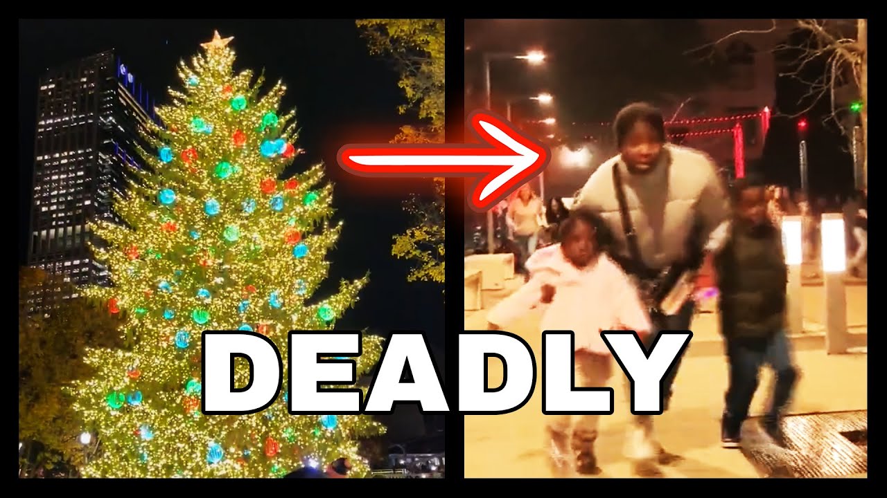 Chicago Teen Takeover Ends in Shooting at Christmas Tree Lighting