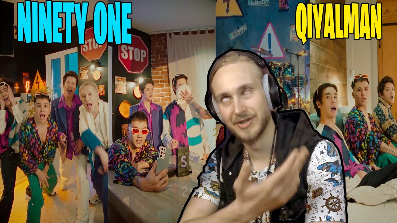 КАЗАХСКИЙ ПОП-ПАНК? А ПОЧЕМУ БЫ И ДА! NINETY ONE - QIYALMAN (реакция)