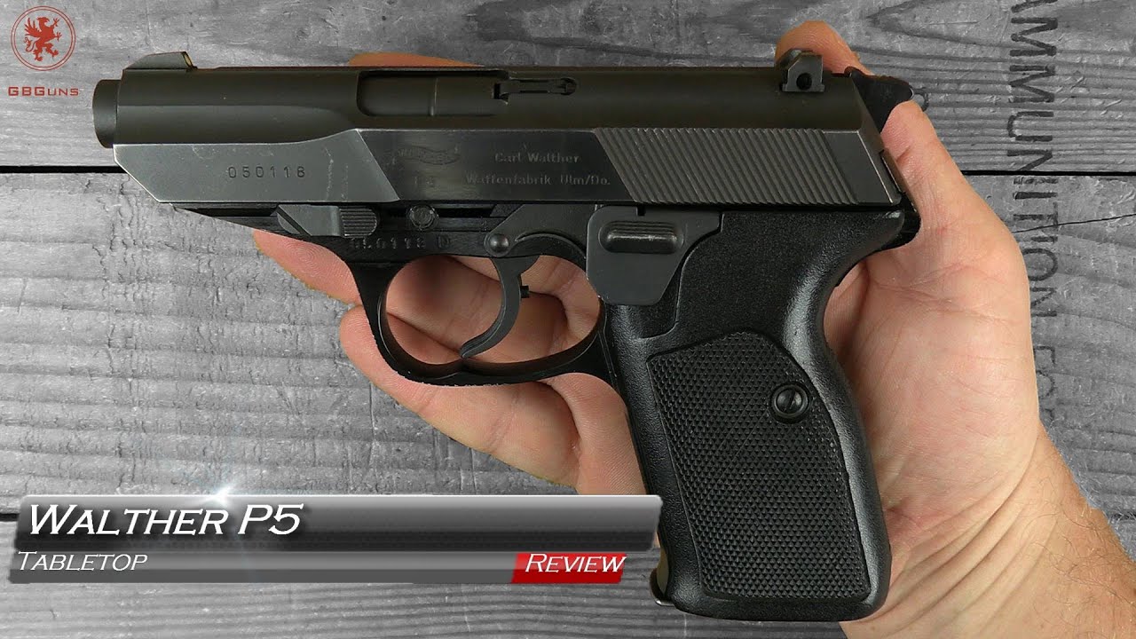 Обзор настольного оружия Walther P5 и полевая сборка