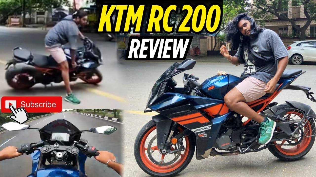 KTM RC 200 Review🔥|| First Ride impressions😍