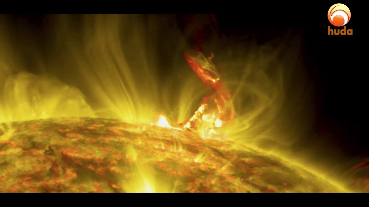 Solar Flare 'Often accompanied by coronal mass ejection '  Miracles of Quran #HUDATV