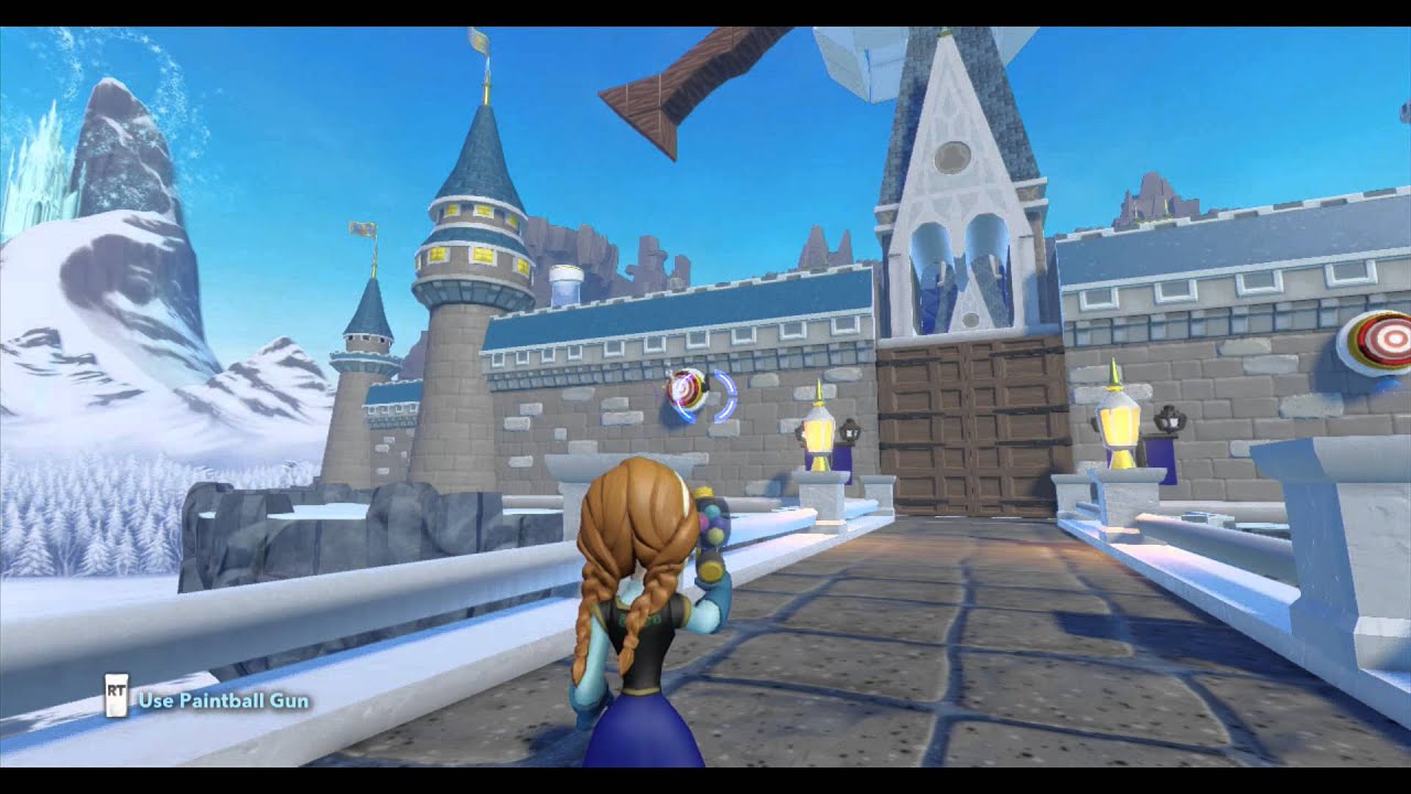 Disney Infinity, Frozen Hunt Toy Box Full Walkthrough HD