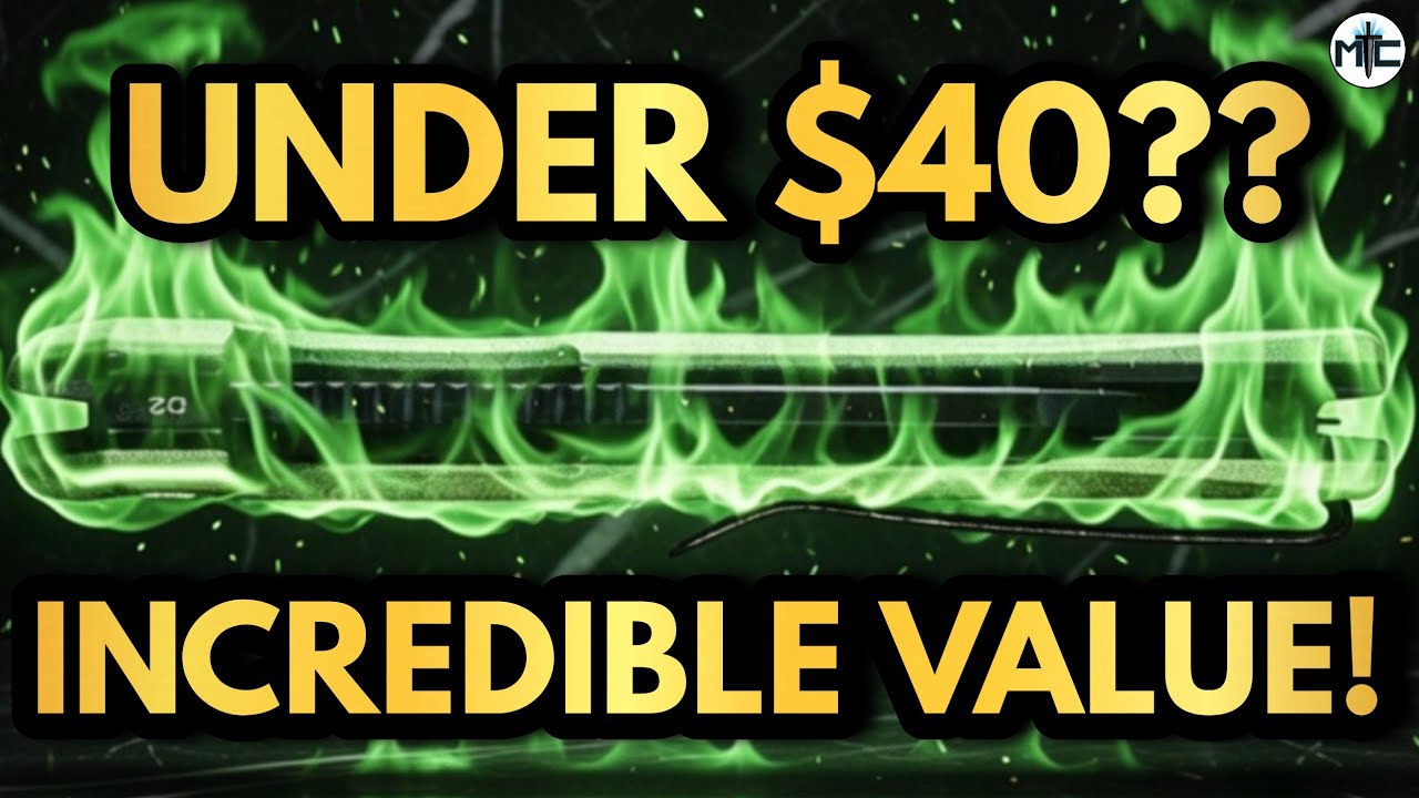 THIS IS RIDICULOUS! - The Value On This Knife Is OFF THE CHARTS! UNDER $40??