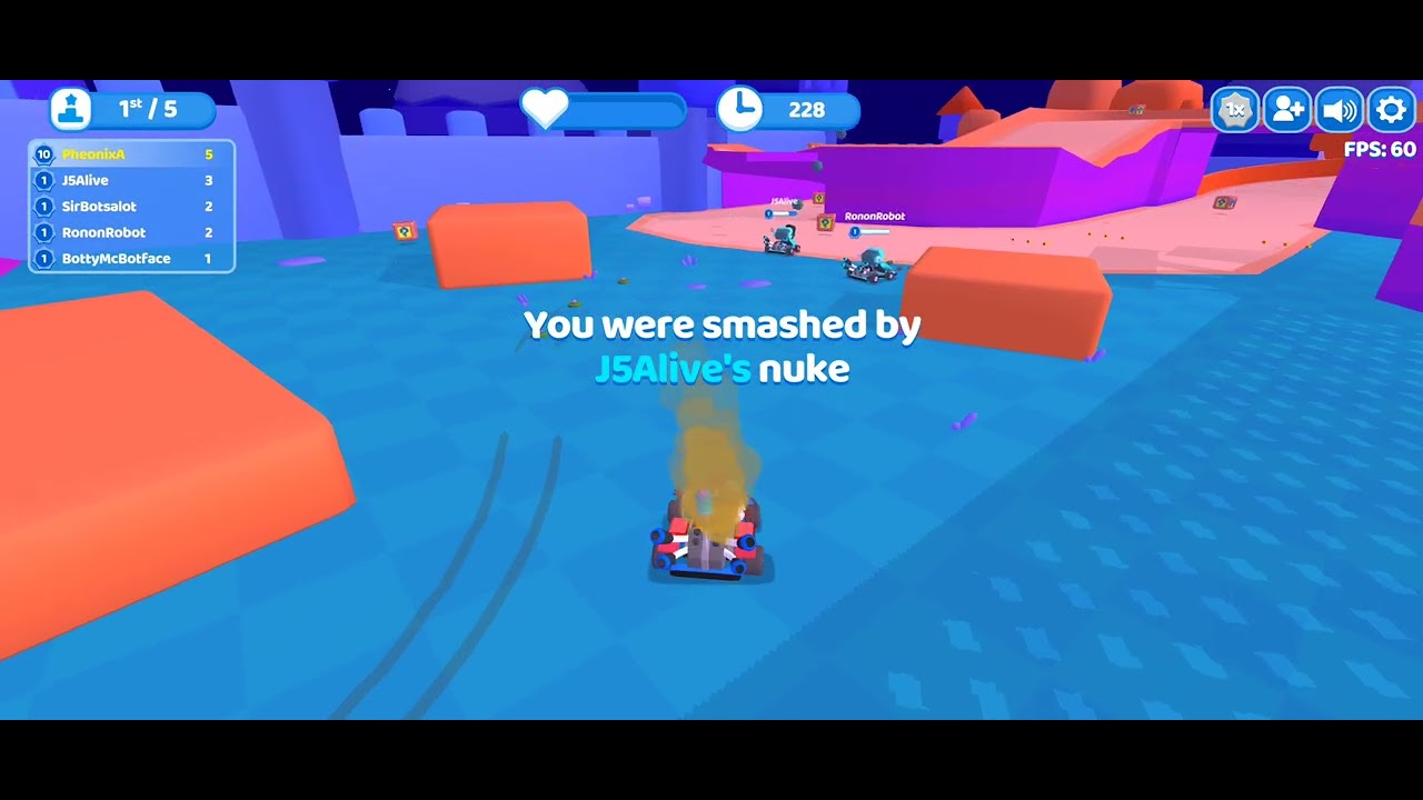 Smash karts 21 points i won 🤩🥳🥰