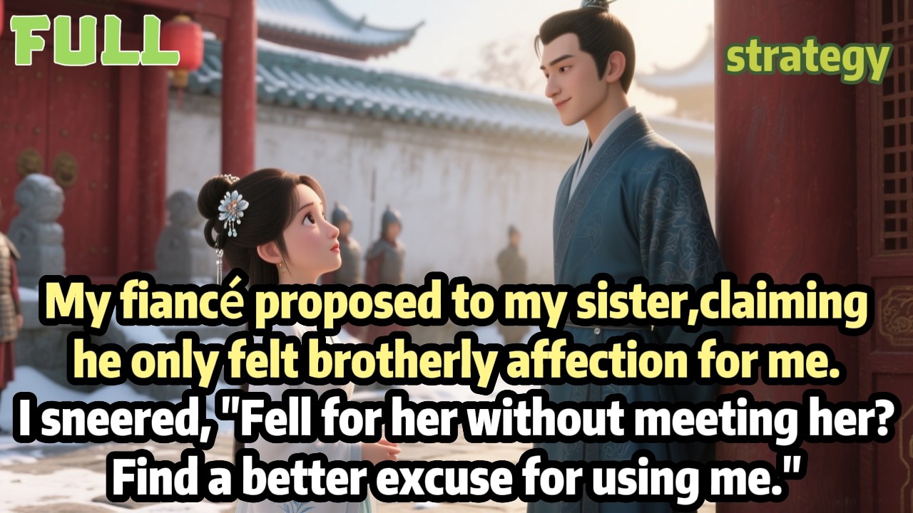 My fiancé proposed to my sister instead of me, claiming he only felt brotherly affection for me.