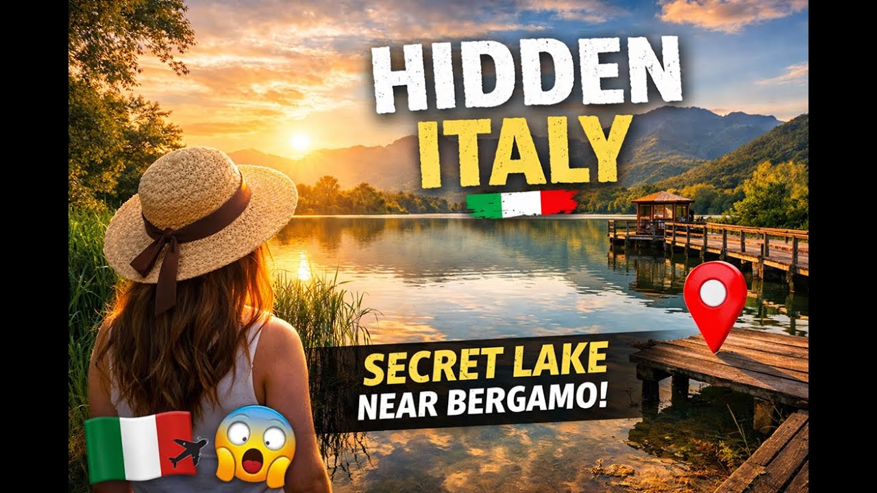 Italy’s Secret Lake Near Bergamo 🤯 | Lago di Sartirana Vlog