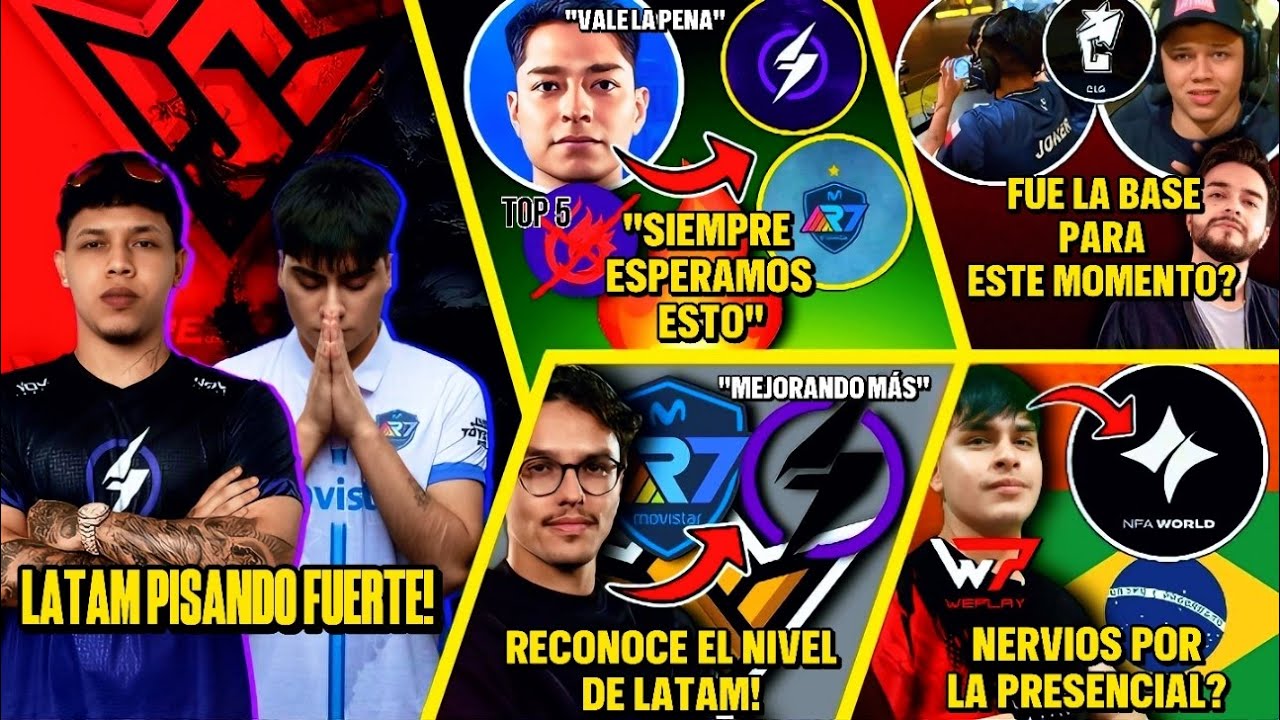 LATAM PISANDO FUERTE EN EL MUNDIAL🔥| 
