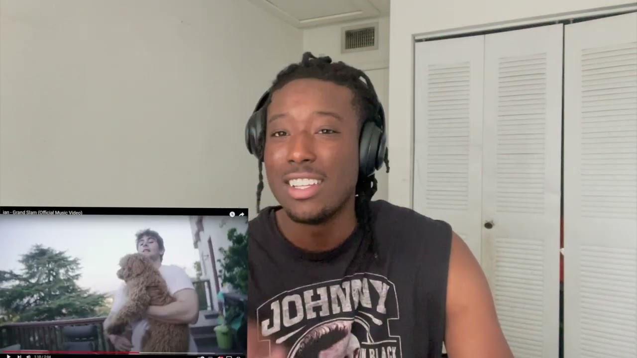 FIRST TME LISTENING TO IAN- GRAND SLAM MUSIC VIDEO REACTION
