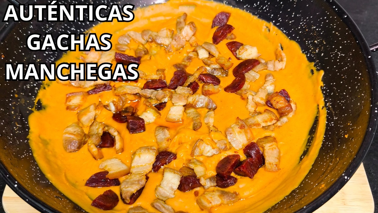 Cómo hacer gachas manchegas auténticas | Receta tradicional fácil