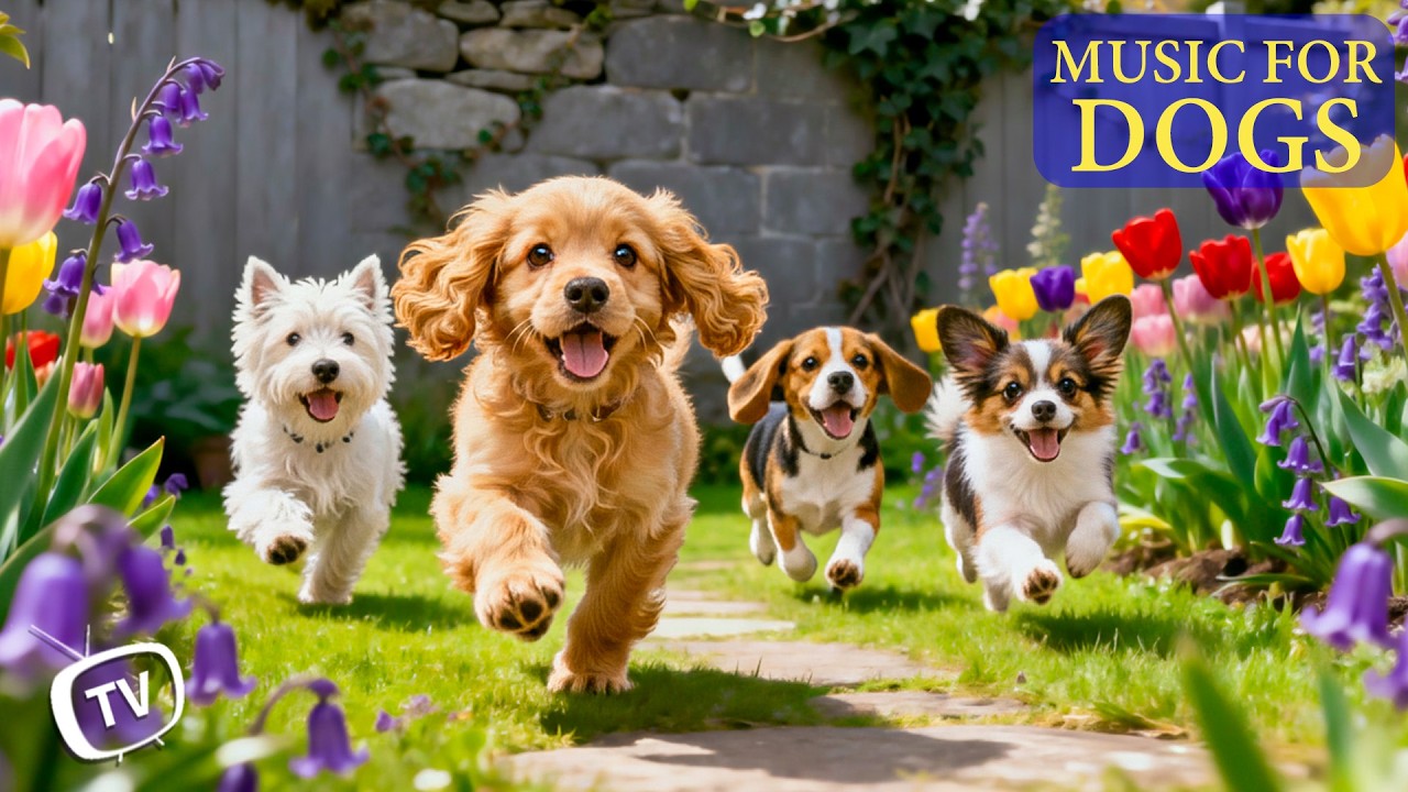 12 Hours Relaxing Music for Dogs When Home Alone 🐶 Deep Sleep Music for Puppies & Healing Dog Music