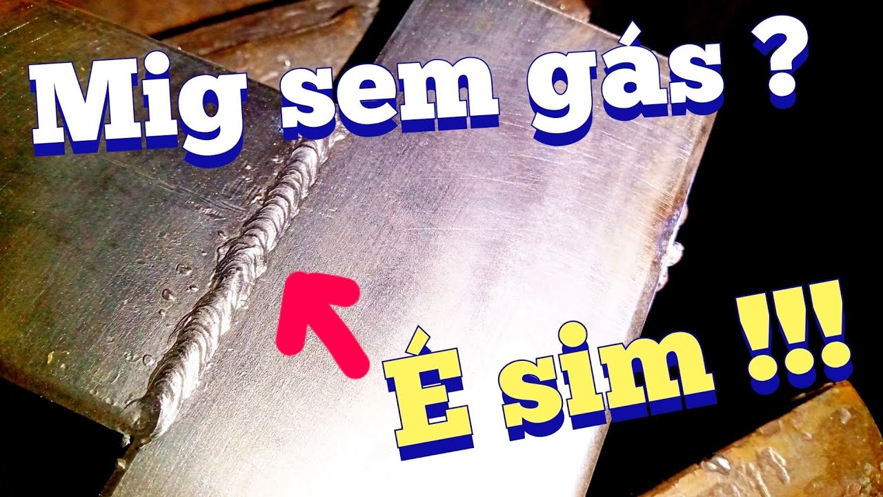Aprenda a Soldar MIG sem G&aacute;s '' Segredos que Poucas Pessoas Ensinam ''