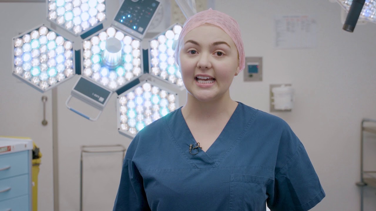 Working in theatres at St John of God Health Care