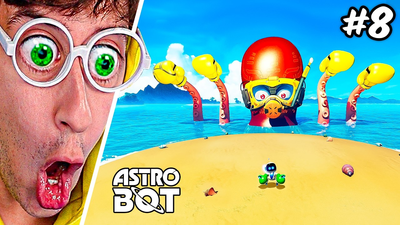 SOY UN ROBOT 🤖🐙😂 #8 (Astro Bot PS5)