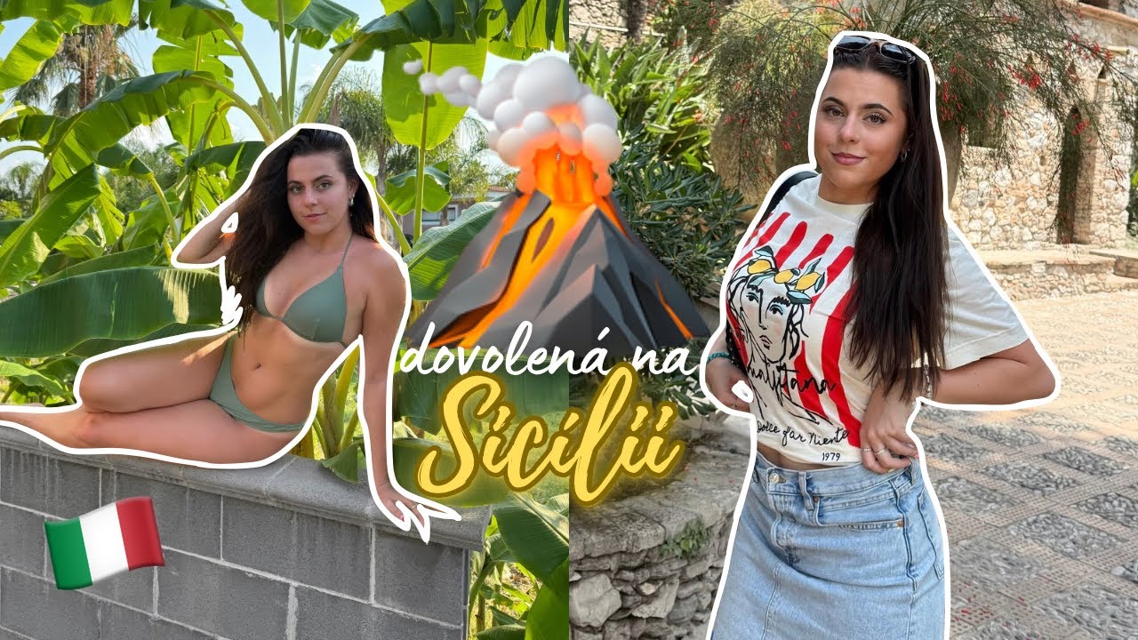 DOVOLENÁ NA SICÍLII PO VÝBUCHU ETNY🌋🇮🇹 | Lucy