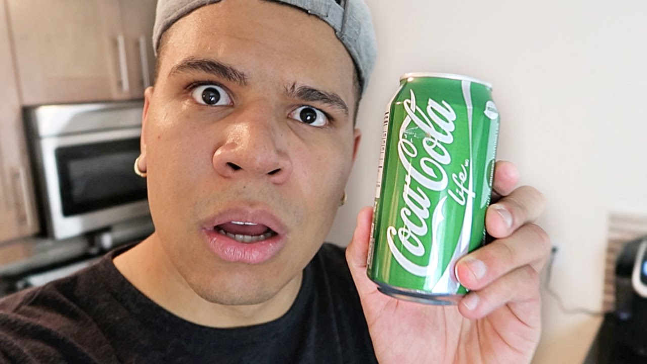 GREEN COCA COLA TASTE TEST!!