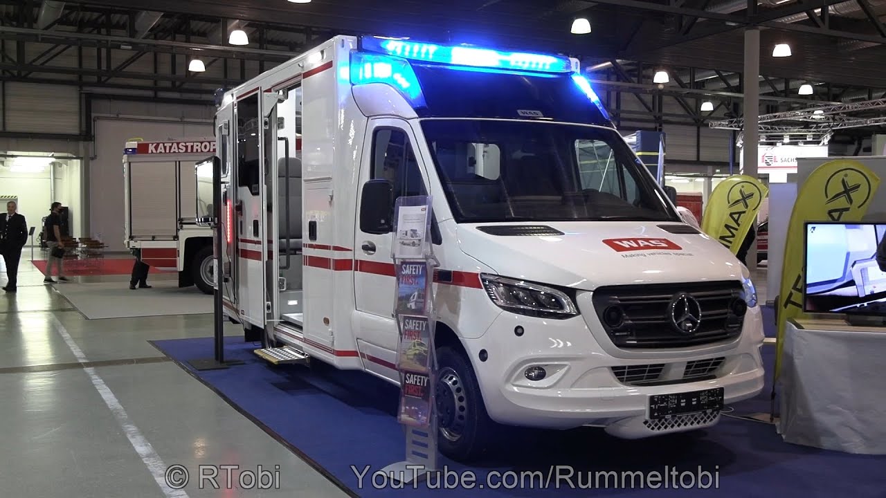Mercedes Sprinter/ WAS demo ambulance - Exterior & Interior - Florian Fire expo [GER | 10.2020]