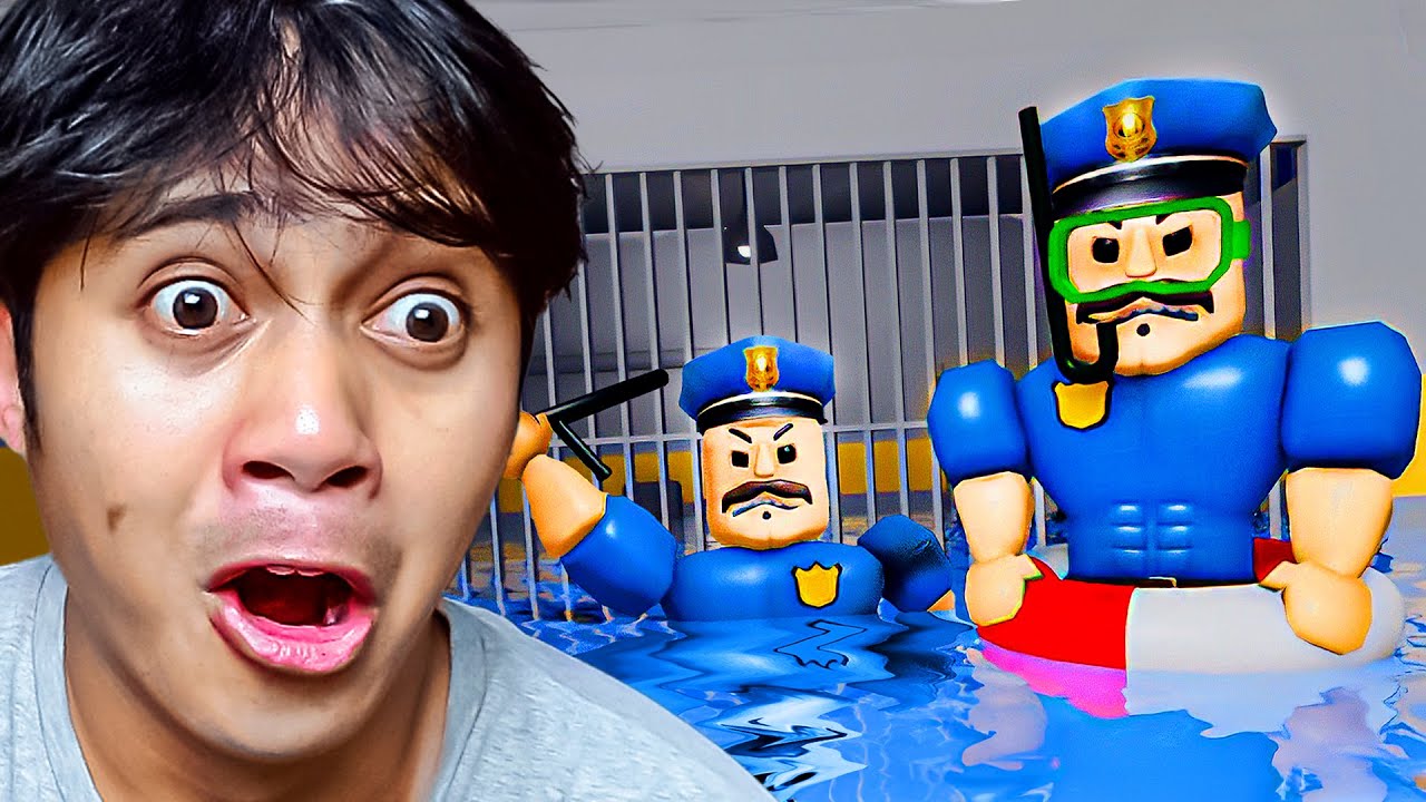 PENJARA BARRY ESCAPE EDISI BANJIR! (ROBLOX)