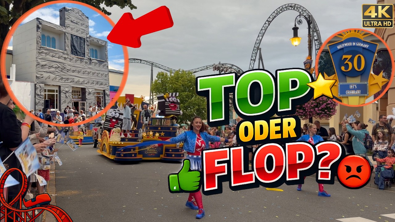 30 Jahre Movie Park: Ein Jubil&auml;um mit H&ouml;hen und Tiefen #moviepark #themepark 