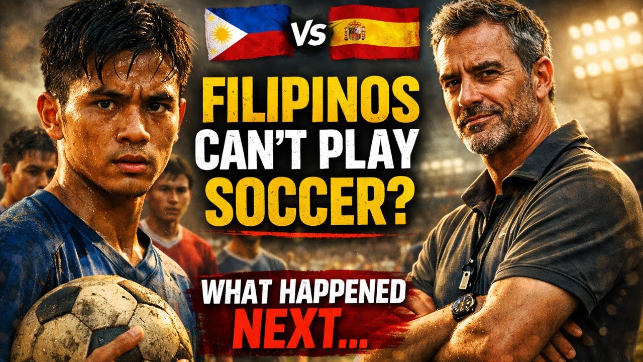 Spanish Football Coach Said Filipinos 🇵🇭 Can't Play Soccer – What Happened Next Was Shocking