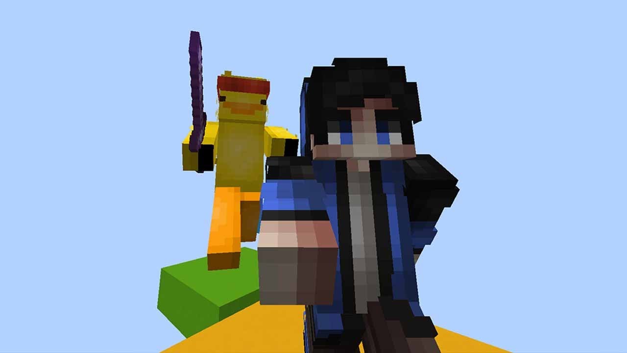 Minecraft Parkuru ama 1 Avcıya Karşı