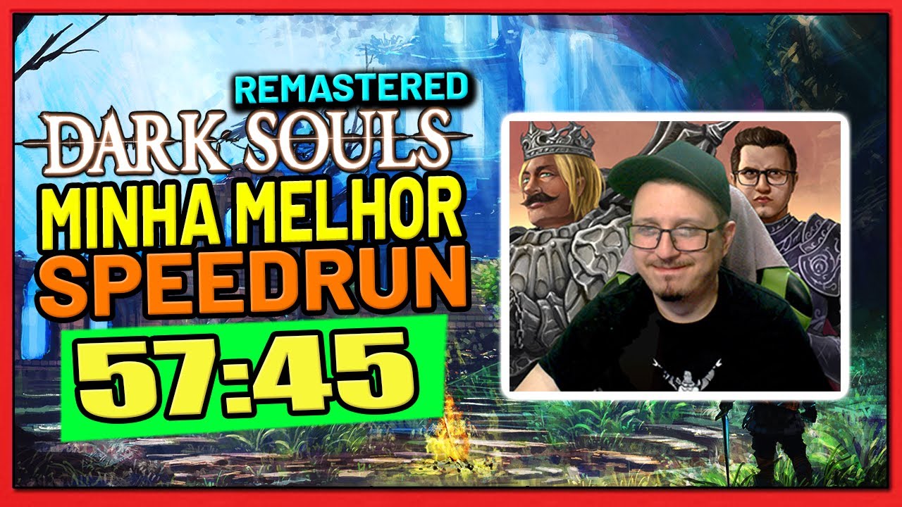 NÃO CREIO QUE ISSO ACONTECEU! SPEEDRUN DARK SOULS REMASTERED EM 