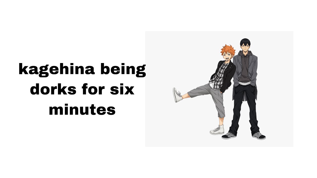 kagehina being dorks for 6 minutes (sub)