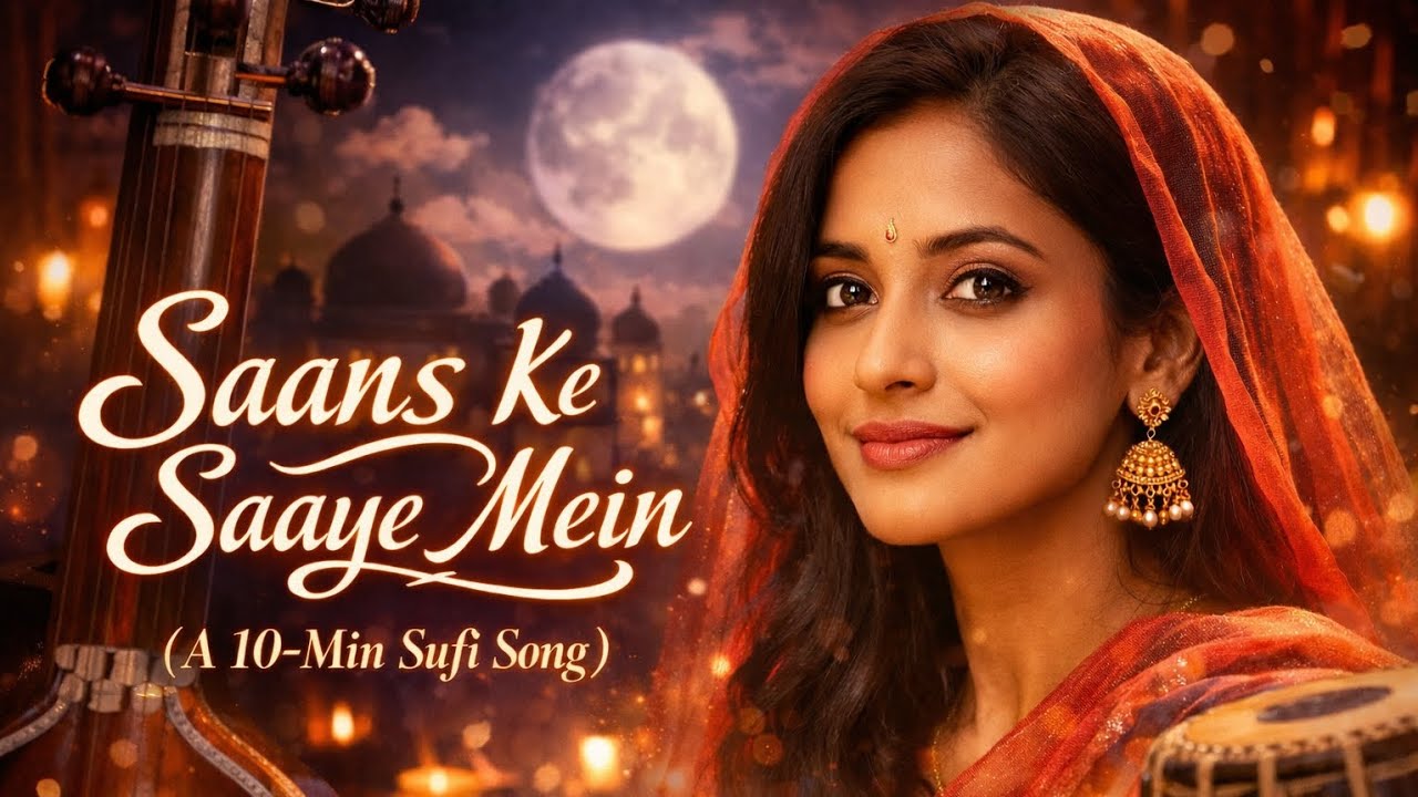 Saans Ke Saaye Mein | 10 Minute Soulful Hindi Sufi Song | Female Voice
