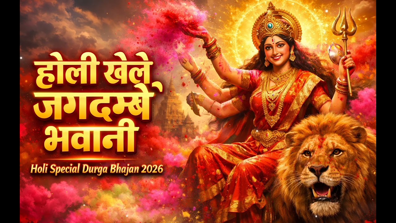 होली खेले जगदम्बे भवानी 🌸 | Holi Special Durga Mata Bhajan 2026 | Superhit Mata Rani Holi Song