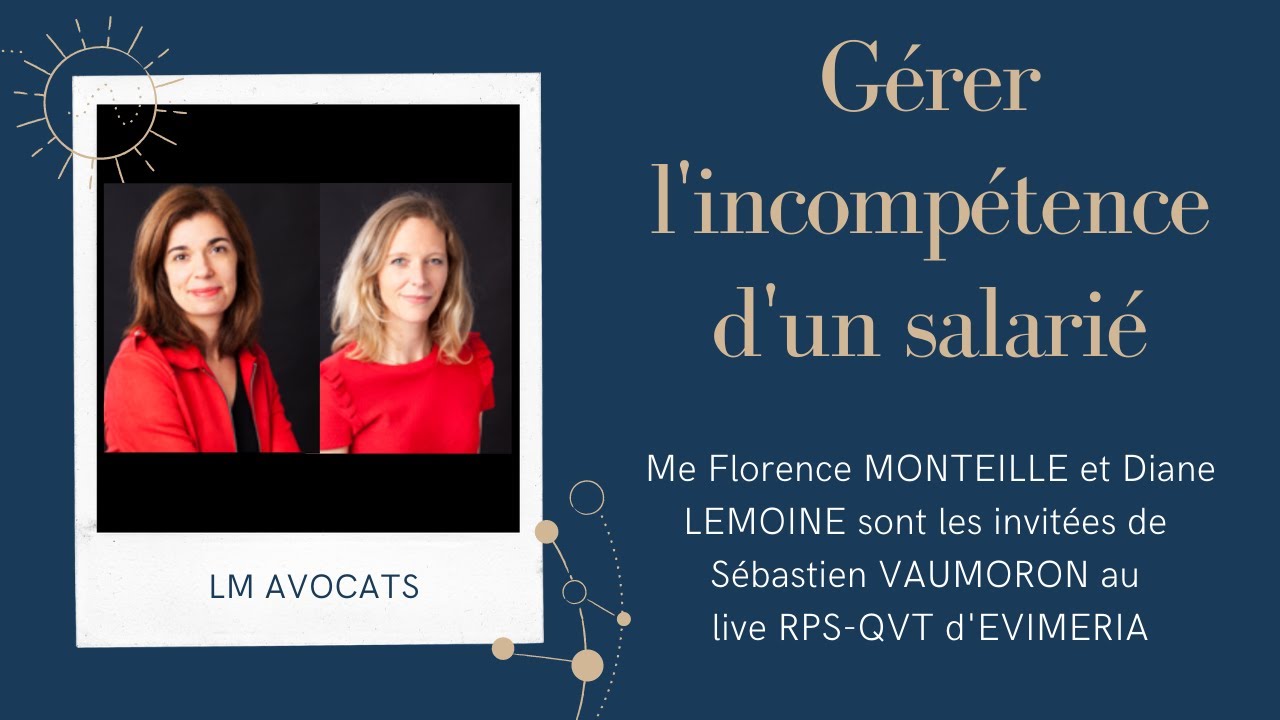 Gérer l'insuffisance/incompétence d'un salarié