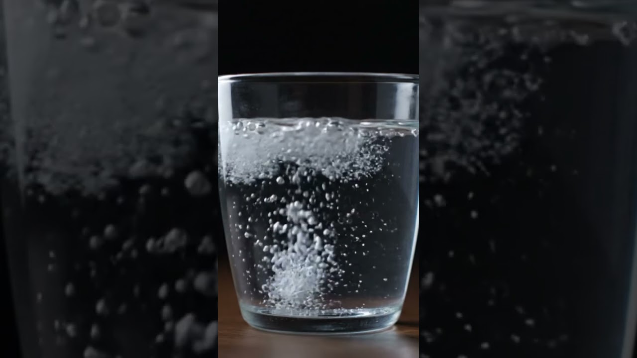 Effervescent tablet ASMR #asmr #relax #bubbling