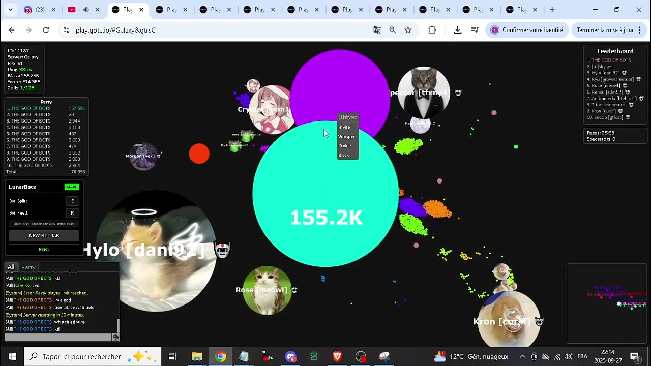 multibox Tab bots test after WebGL update anti bot