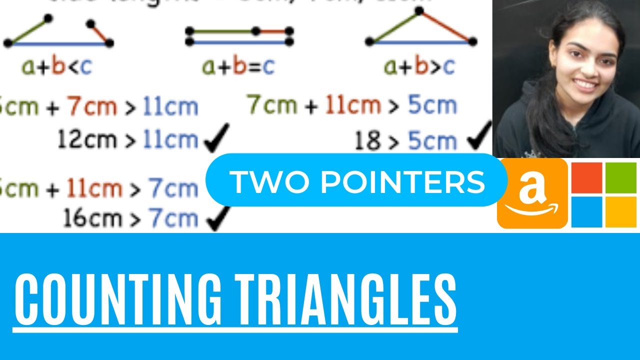 Counting Triangles Coding Question #InterviewBit Code+Explanation+Example