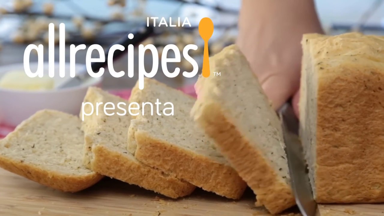 Pane in cassetta con erbe e parmigiano - videoricette di pane fatto in casa