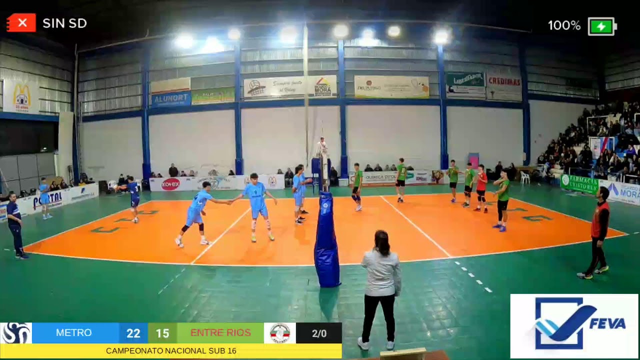 SEMIFINAL MASC METRO VS ENTRE RIOS