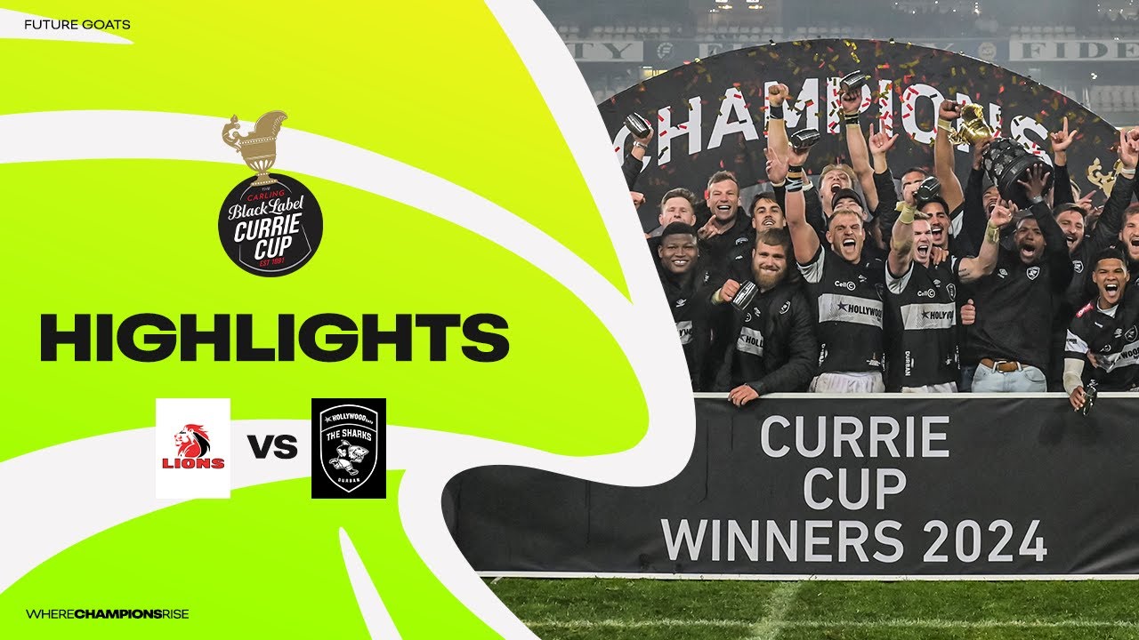 Fidelity ADT Lions против Hollywoodbets Sharks XV | Кубок Карри | 21 сентября